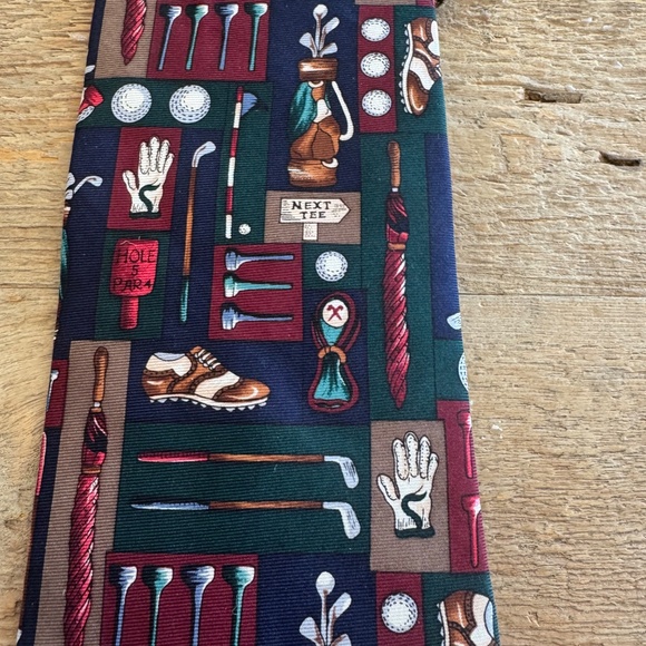 Mark, Fore, & Strike, NWT Golf Tie - Picture 2 of 5
